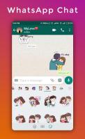 Love &amp; Romantic Stickers For Whatsapp - WAStickers APK צילום מסך #7