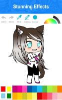 Gacha Anime Coloring Book & Drawing Pages APK صورة لقطة الشاشة #6