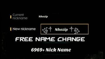 6969+ Nick Name For Free Fire - Nickname Generator APK Screenshot Thumbnail #1