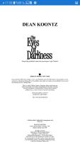 The Eyes Of Darkness APK capture d'écran Thumbnail #2