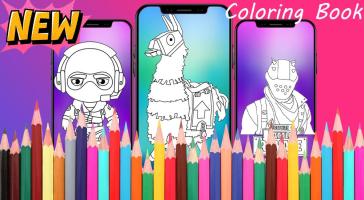 battle royale season x coloring book games 2019 APK スクリーンショット画像 #6