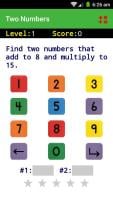 Two Numbers APK Cartaz #1