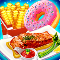 ❤️🍩 Donut Maker : Café Waitress &amp; Restaurant Game Apk