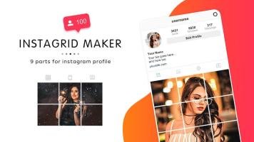 InstaGrid  Grid Maker & 9 Cut Grids for Instagram APK 螢幕截圖圖片 #4