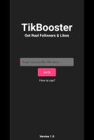 TikBooster - Real Followers & Likes for Tiktok APK Screenshot #1