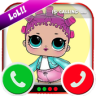 Lol dolls calling simulation Application icon