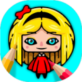 Doll 💖 Coloring Book For Girls Apk