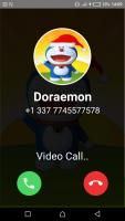 📱 fake call dorae-santa & chat 📱 APK Снимки экрана #4