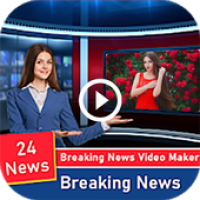 Breking News Photo - Video Status Maker APK ícone