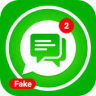 Fake Chat for Whats up - Forgery Chat Post Application icon