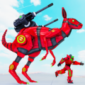 Kangaroo Robot Games: Animal Robot Car Transform Apk