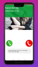 Karol Sevilla Video Call Fake Prank APK Download for Android