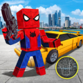 Spider Block Rope Hero Gangstar Crime Apk