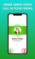 Santa Fake Video Call Merry Christmas APK Gambar Screenshot #5