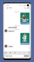 free video calling stickers for chat &amp; text APK ภาพหน้าจอ #1