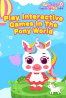 Pony Makeup Spa Salon-Sweet Baby Girl Beauty Salon APK Cartaz #1