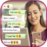 fake whatsapp convertation Chat with Bhabhi Prank Application icon