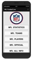 NFL Live Matches - Stats, Live Scores, News 2019 APK Ekran Görüntüsü Küçük Resim #8