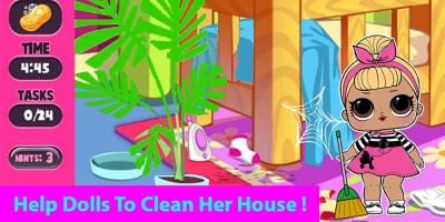 Cute Dolls Makeover House APK 螢幕截圖圖片 #3