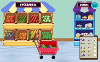 Captura de pantalla de Kids Supermarket Game APK #5