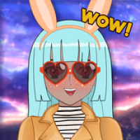 Crazy Anime Girl Avatar Maker: My Manga Avatar APK התמונה על עטיפת הסרט