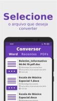 Word para PDF - Conversor de Documentos APK Screenshot Thumbnail #1