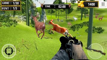 Deer Shooting Game : Animal Hunting Sniper Shooter APK تصویر نماگرفت #2