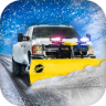 Snow plowing - heavy excavators simulator Game icon