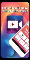 Photo Video Slideshow Maker with Music APK Ảnh chụp màn hình #1