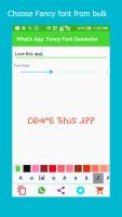 Anteprima screenshot di WhatsApp Fancy Font Generator APK #3
