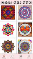 Mandala Cross Stitch Color By Number APK Gambar Screenshot #5