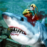 Deep Sea Predator Attack- Diver vs Shark Games Game icon