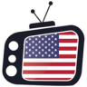 USA TV &amp; Radio FREE 🇺🇸 🇺🇸 Application icon