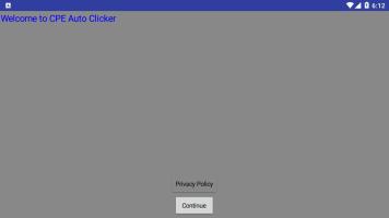 CPE AUTO CLICKER APK צילום מסך #2