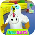 Silly Fall Race Guys Mobile Game - Silly Race Game Apk