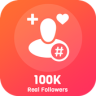 Real Likes &amp; Followers For Instagram Application icon