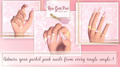 Rose Gold Pink Nail Art Designs APK Download for Android