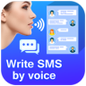 Write SMS by Voice Application icon