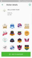 WAStickerApps Happy New Year Stickers APK 스크린샷 이미지 #3