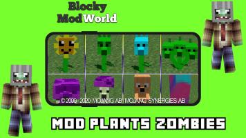 Mod Plants vs. Zombies [For MCPE] APK Ekran Görüntüsü Küçük Resim #2