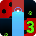 Piano Ladybug Noir Tiles 3 Apk