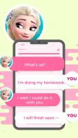 Chat With Elsa  - Princesses chat Simulator APK צילום מסך #9