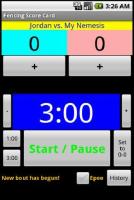 Fencing ScoreCard APK Ảnh chụp màn hình #1