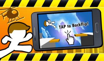 Parkur - Roof Stick Backflip APK Cartaz #2