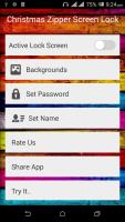 Christmas Zipper Screen Lock APK Снимки экрана #2