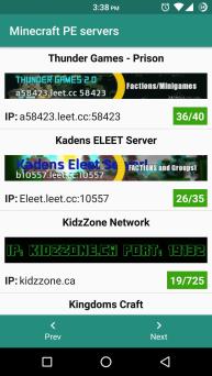 Pe Servers List For Minecraft On Windows Pc Download Free 1 0 3 Com Mcsercera Monitoringpe