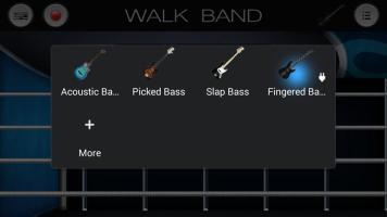 Walk Band Fingered Bass sound APK capture d'écran Thumbnail #1