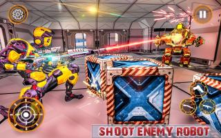 Real Robot Shooting War APK صورة لقطة الشاشة #6