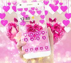 Sweet Valentine Glitter Heart Theme APK Download for Android