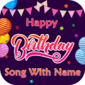 Name on Birthday Cake with Photo and Birthday Song Apk